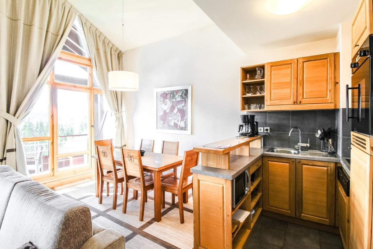 Private Penthouse 2-Bed Apartment, Ski In And Out In 5* Flaine Residence Exterior foto
